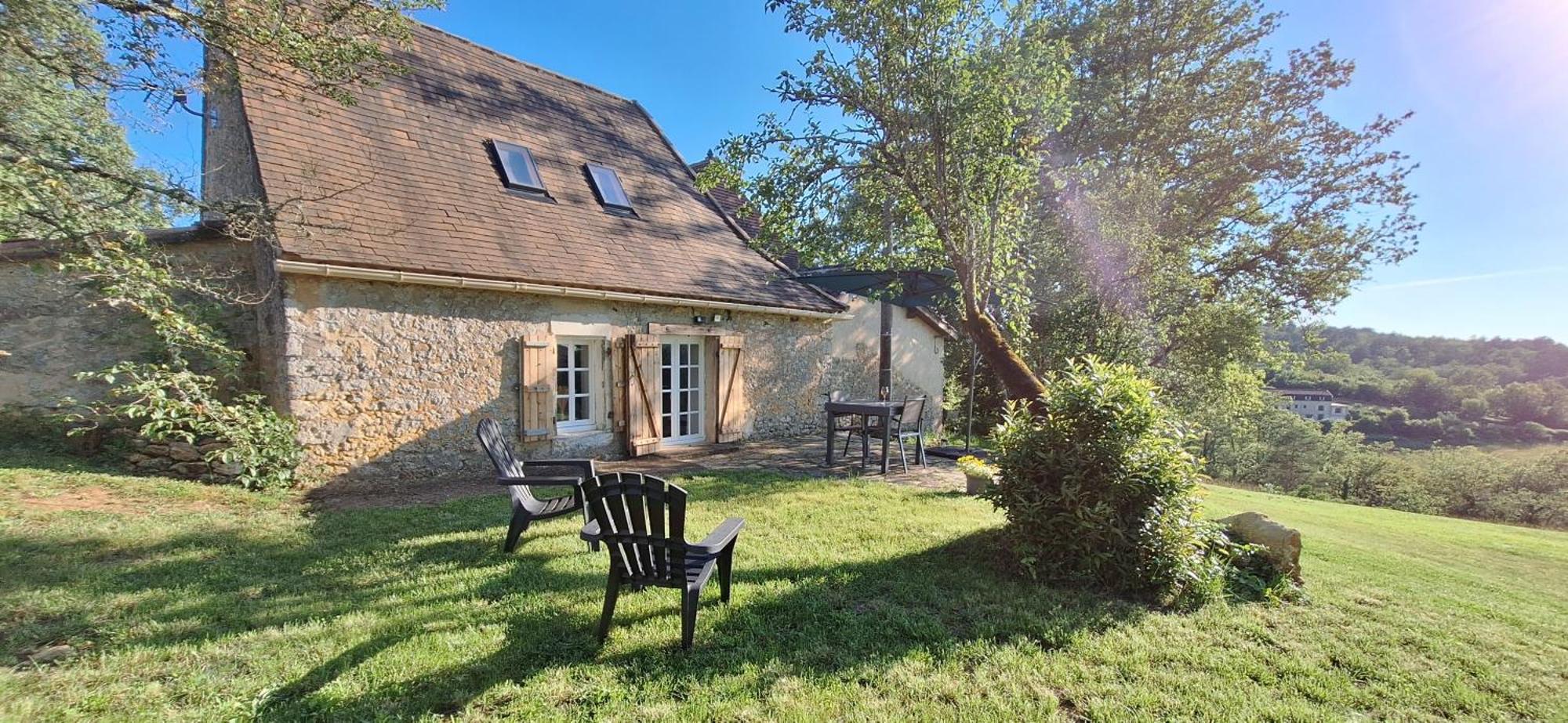 Gite Les Placettes Sainte-Foy-de-Longas Exteriér fotografie